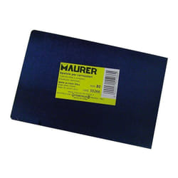 Spatola rettangolare liscia blu Maurer 120MM