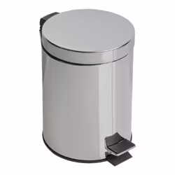Acciaio cromato Confezione: 1 PZ Misura 29x46H cm. Capacita' 20 lt.