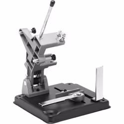 Supporto in alluminio con morsetto - Base in acciaio verniciato - Peso 2,10 kg.