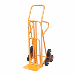 CARRELLO GRADINI "TAURUS L" MAURER 200KG Misura : 54x64x129H cm. Portata : 200 kg Piano ribaltabile 61x28 cm. - Telaio tubola ...