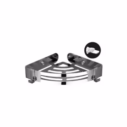 PORTA OGGETTI ANGOLARE 21X21X4,5 CM CROMATO AUTOADESIVO MAURER Finitura : Cromata L. x P. x H. : 21x21x4,5 cm. Autoadesivo - ...