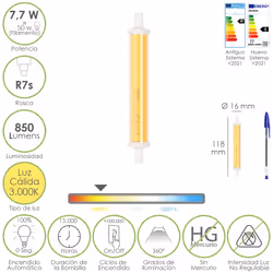 Maurer 19073240, 7,7 W, 50 W, 850 lm