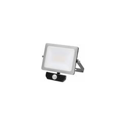 Maurer - Faretto Led Piatto 30 Watt. Luce Bianca 4000º k ip 65 2400 Lumen Con Sensore Di Presenza