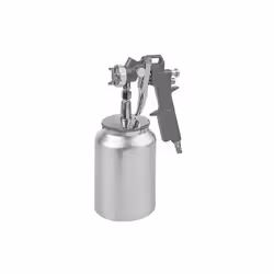 AEROGRAFO MAURER INFERIORE 1000CC Ø1,5MM - CF. BLISTER (EX 94014) Ø ugello : 1,5-1,8-2,0 mm. Serbatoio : 1000 cc. Serbatoio i ...