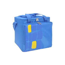 Papillon - Borsa termica porta alimenti frigorifero 15 litri fodera interna in peva con schiuma isolante, colore blu