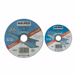 Adatta per l'utilizzo su macchine portatili - Velocita' max impiego 80 mt./sec. - EN12413 ISO 9001 Misura 115x3 mm. Foro 22,2 ...