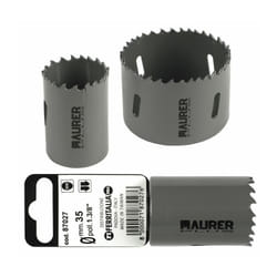 Maurer - Fresa a Tazza Bimetallica Plus 108 mm per metalli, legno, alluminio, pvc