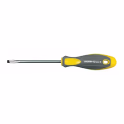 In acciaio cromo vanadio - Lama sezione tonda - Punta magnetica brunita - A norme DIN 2380 - Cf. su placchetta Confezione: 1 ...
