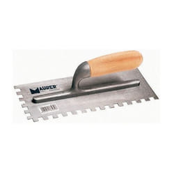 Frattone in Acciaio Dentato 2 Lati verso Dx 280x120mm Greca 10x10 mm Maurer