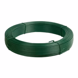 FILO PLASTICATO PAPILLON MM 3,1 VERDE (ca 625mt) Ø Filo : 3,1 mm. Tipo : Tensione Filo zincato con finitura in PVC colore ver ...