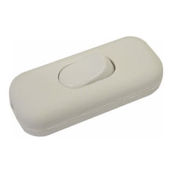 Interruttore in Linea Bipolare 250 Volt 2A Bianco Maurer