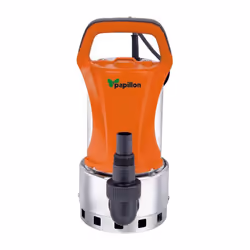 ELETTROPOMPA SOMM. ACQ. SPORCHE "GROUPER INOX" PAPILLON 1100W Potenza : 1100 Watt Portata : 18500 lt./h Prevalenza : max 8 mt ...