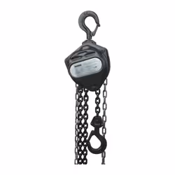 PARANCO A CATENA PROFESSIONALE PORTATA 1 TON Freno automatico di sicurezza- Gancio a catena di carico in acciaio speciale leg ...