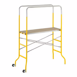 TRABATTELLO SMONTABILE 179 H CM ACCIAIO VERNICIATO MAURER L. x P. x H. : 138x62x179 cm. Portata : 100 kg. Realizzato con in a ...