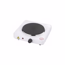 Fornello elettrico. - Potenza: 1500 W. - 1 piastra diametro 185 mm. - Temperatura massima 500ºC - Con termostato regolabile. ...