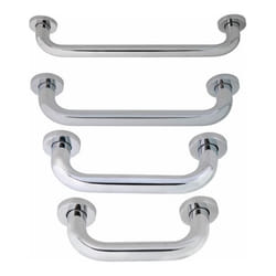 Maurer - Maniglione Sostegno Bagno Diritto Acciaio Inox Aqua 39Cm