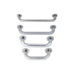 Maurer - Maniglione Sostegno Bagno Diritto Acciaio Inox 'Aqua' 29Cm