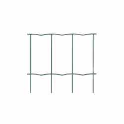 Papillon 94761, Recinzione in rete metallica saldata, Staccionata di confine, Metallo, PVC, Verde, Rivestimento in zinco, 25 ...