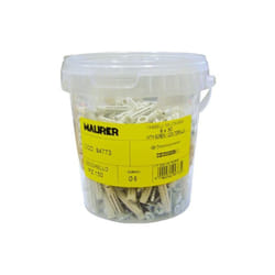 Tassello Nylon Maurer Mxv 6 6X30Mm Tipo fischer Con Vite Fissaggio 150 Pezzi