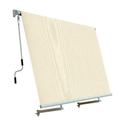 Tenda da sole per balcone con sistema a caduta Colore ecru 250x250 cm Papillon