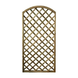 Papillon - pannello Grigliato legno impregnato in autoclave ad arco 90X180H cm