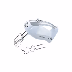 SBATTITORE ELETTRICO MAURER 5VEL - CF. IN SCATOLA Potenza : 250 Watt In ABS - 5 velocità + turbo - 2 set di fruste - Secure l ...