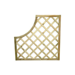Pannello grigl. legno impregn. 'sagomato piccolo' 90X90HCM Papillon
