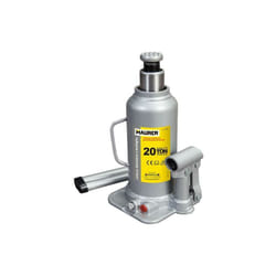 Cricco Idraulico Cric a Bottiglia Maurer 20000 Kg (20 Ton) - Alzata 242-452 mm