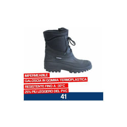 No Brand - stivale tronchetto scarponcino canadese imbottito invernale nero maurer 34748V 41 (34748)
