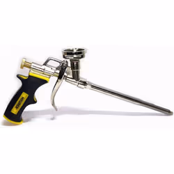 Maurer 98813 Pistola per schiuma poliuretanica Attacco universale Impugnatura ergonomica in materiale bicomponente.