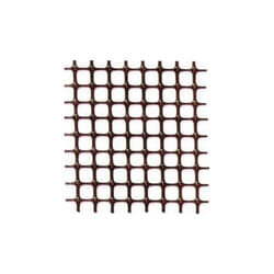 Papillon - rete pvc quadra marrone 10X10MM H100CM 50MT