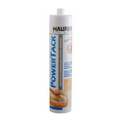 Silicone adesivo di montaggio Maurer plus powertack per interni bianco 400 gr