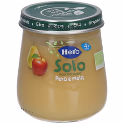 Hero Solo Bio Pera e Mela 120 g Pappa - Vista aggiuntiva 4