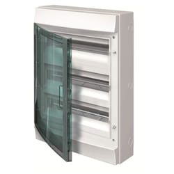 ABB - Centralino a parete grigio 54 moduli con porta IP65 65P18X32