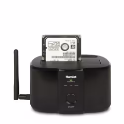 Hamlet Wi-Fi Docking Station per hard disk sata da 2,5'' o 3,5'' - Vista aggiuntiva 6