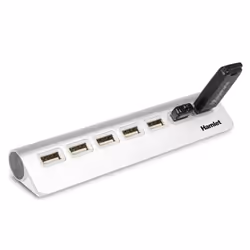 Hamlet 7 port usb 2.0 hub a 7 porte 480Mbps - Vista aggiuntiva 4