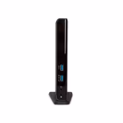Hamlet Docking Station USB 3.0 Dual Display dual display DVI e HDMI, hub con 6 porte usb, LAN E AUDIO - Vista aggiuntiva 4
