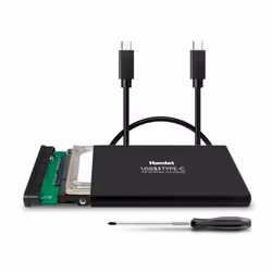 Hamlet Box esterno USB 3.1 Tyce-C per Hard Disk SATA 2,5 in alluminio - Vista aggiuntiva 4