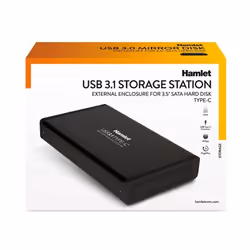 Hamlet Box esterno USB 3.0 per Hard Disk SATA 2,5 velocità di trasferimento fino a 5Gbps - Vista aggiuntiva 6
