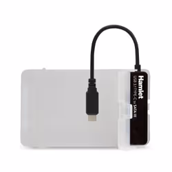 Hamlet Adattatore USB 3.1 Type-C to SATA III per collegare hard disk o unità SSD con Serial ATA - Vista aggiuntiva 5