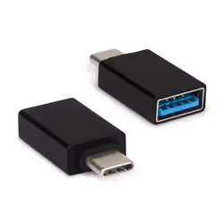 Hamlet XADTC-U2A-MF, USB Type-C, USB tipo A, Nero