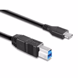 Hamlet Cavo adattatore da USB 3.1 Type C a USB 3.0 Tipo B Maschio 1 metro, 1 m, USB C, USB B, USB 3.2 Gen 2 (3.1 Gen 2), 5 Gb ...