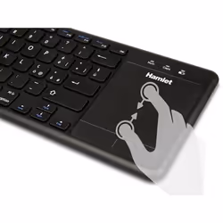 Hamlet XKK400ITA tastiera TV RF Wireless QWERTY Italiano Nero - Vista aggiuntiva 4