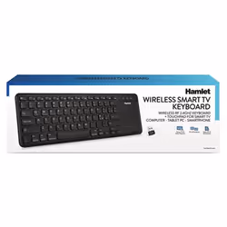Hamlet XKK400ITA tastiera TV RF Wireless QWERTY Italiano Nero - Vista aggiuntiva 6