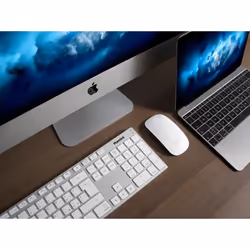 Hamlet XKKITA-MCBT tastiera Universale Bluetooth Italiano Argento, Bianco - Vista aggiuntiva 7