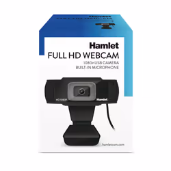 Hamlet HWCAM1080 webcam 2 MP USB 2.0 Nero - Vista aggiuntiva 4