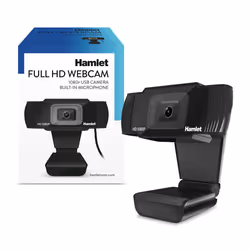 Hamlet HWCAM1080 webcam 2 MP USB 2.0 Nero - Vista aggiuntiva 5