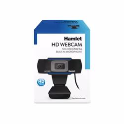 Hamlet HWCAM720 webcam 2 MP 1280 x 720 Pixel USB Nero - Vista aggiuntiva 5