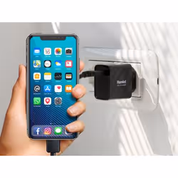 Hamlet XPWCU120PD Caricabatterie per dispositivi mobili Universale Nero AC Interno - Vista aggiuntiva 5
