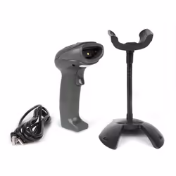 Hamlet HBCS2D100US lettore di codici a barre Lettore di codici a barre portatile 1D/2D CMOS Grigio - Vista aggiuntiva 6